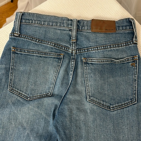 Madewell Cruiser Straight Leg Button Fly Jeans - Picture 4 of 16